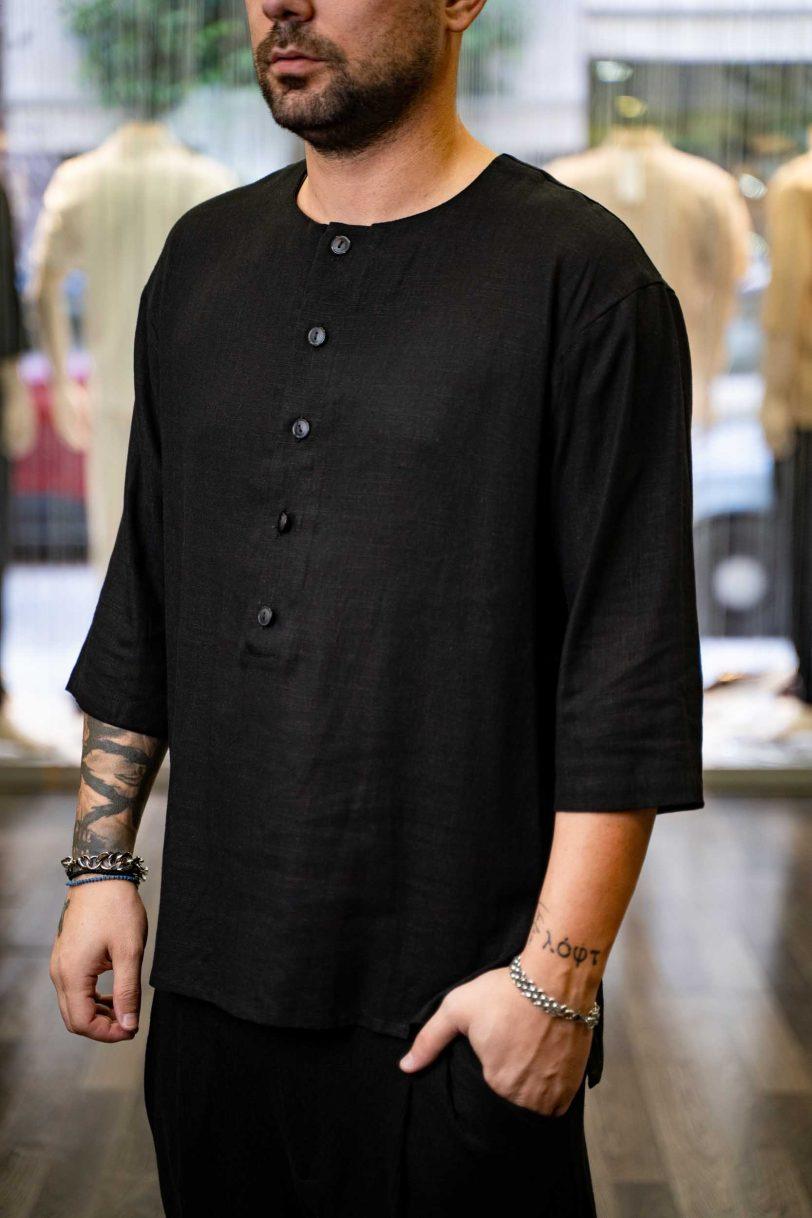 BLACK T-SHIRT-1101014-BLACK