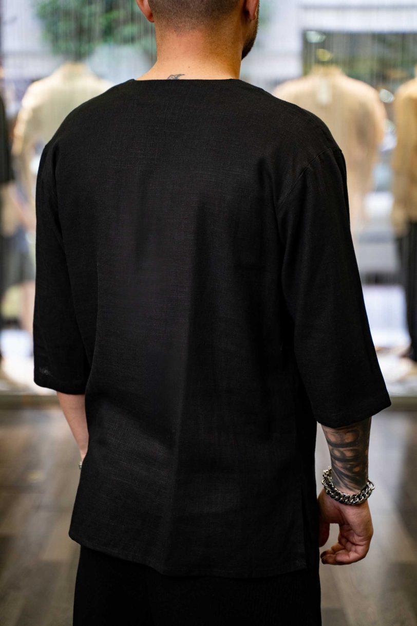BLACK T-SHIRT-1101014-BLACK - Image 3