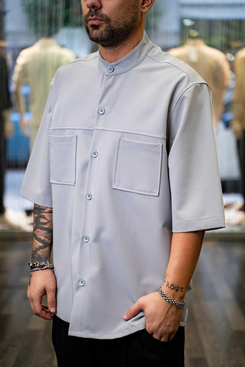 BLACK SHIRT-701001-GRAY