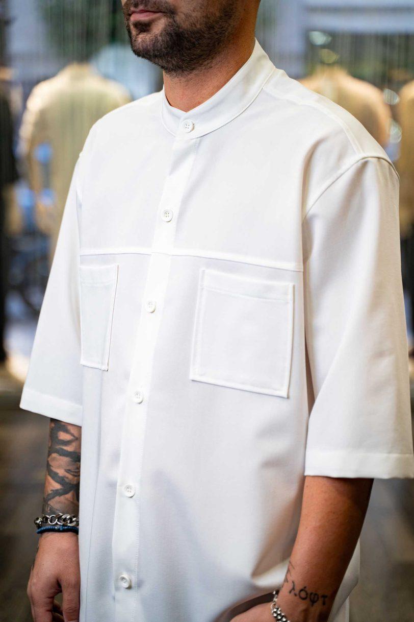 BLACK SHIRT-7010001 WHITE - Image 2