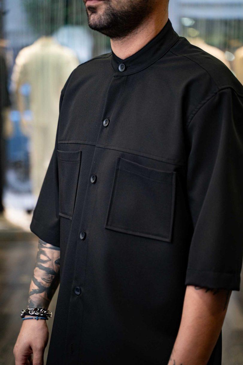 BLACK SHIRT-7010001-BLACK - Image 2