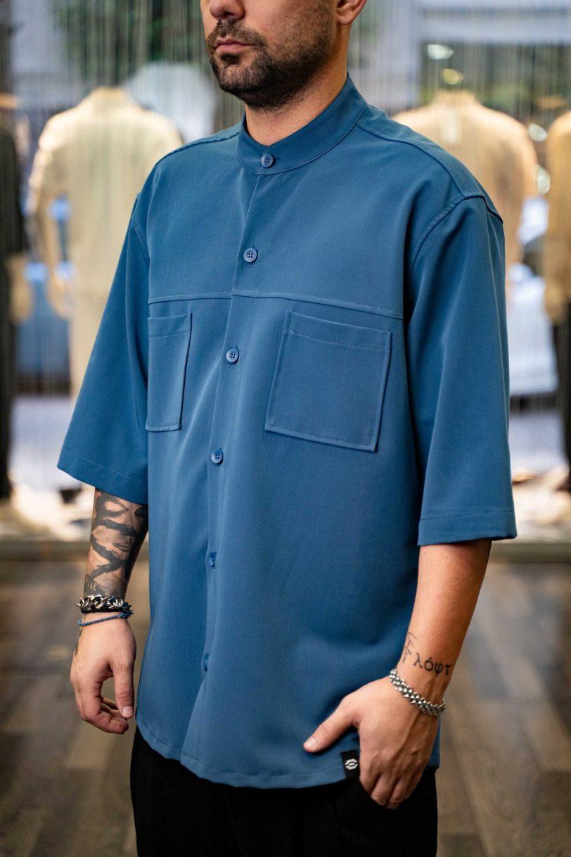 BLACK SHIRT-7010001-BLUE