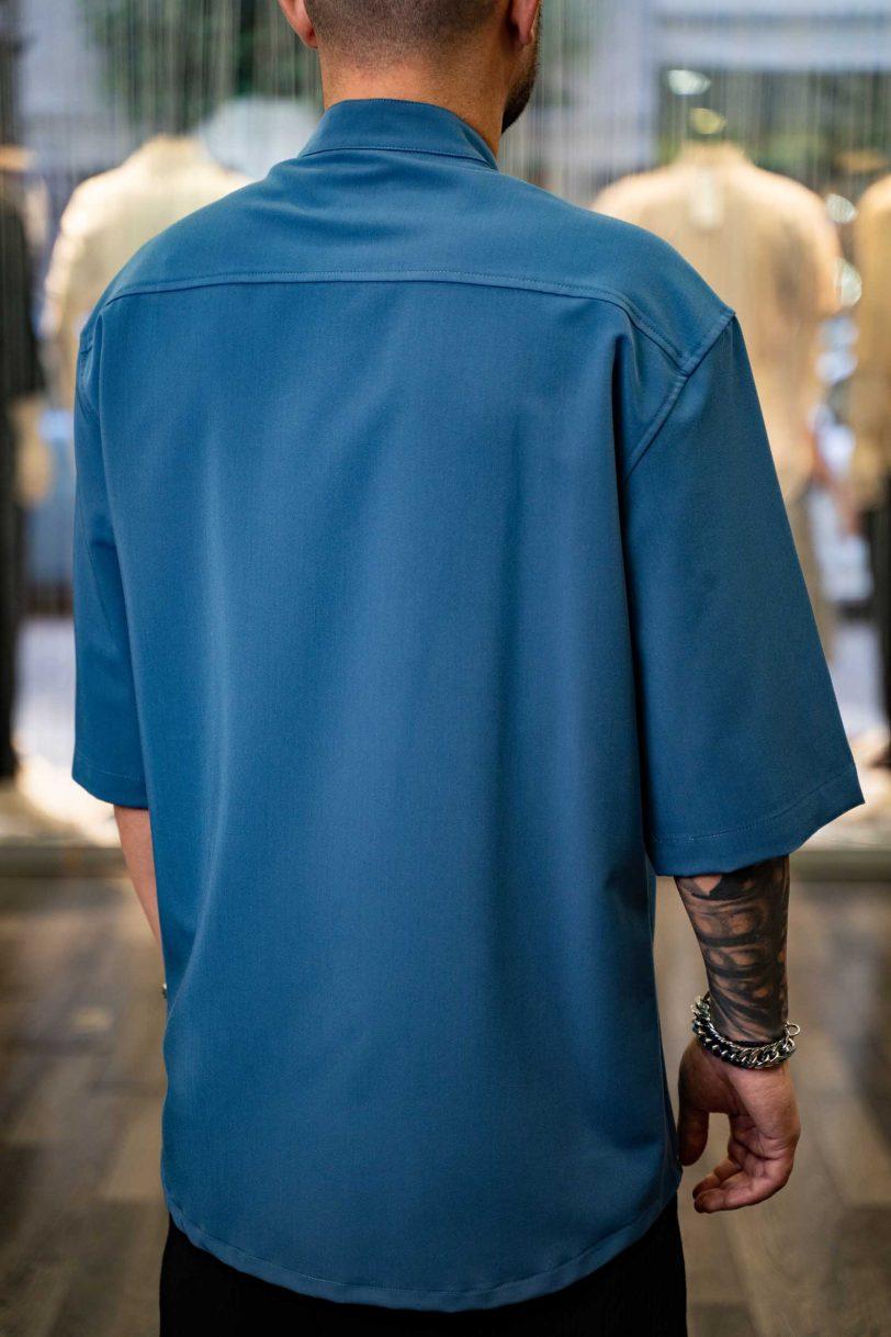 BLACK SHIRT-7010001-BLUE - Image 3