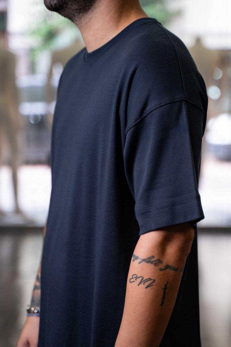 ROYAL DENIM T-SHIRT-4043-BLUE - Image 2