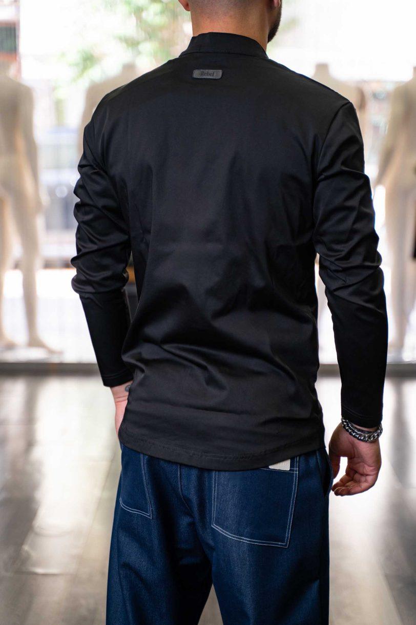 REBEL  SHIRT-2650-BLACK - Image 3