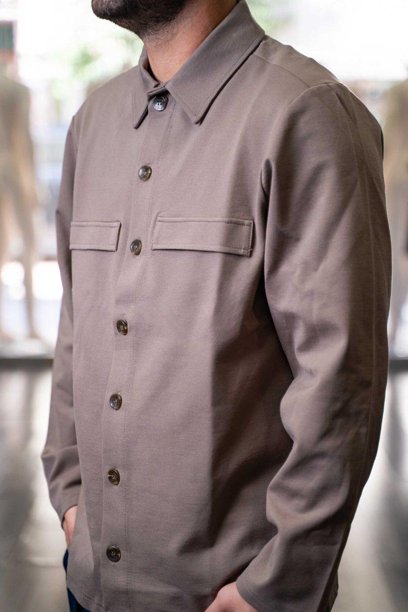 REBEL SHIRT-2660-TAUPE - Image 2