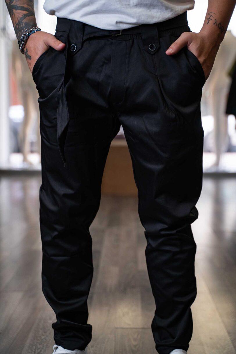 REBEL PANTS-2649 BLACK - Image 3