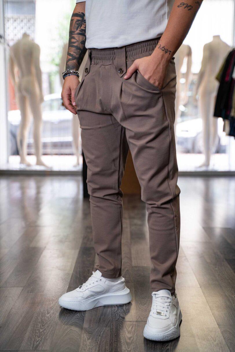 REBEL PANTS-2661 TAUPE