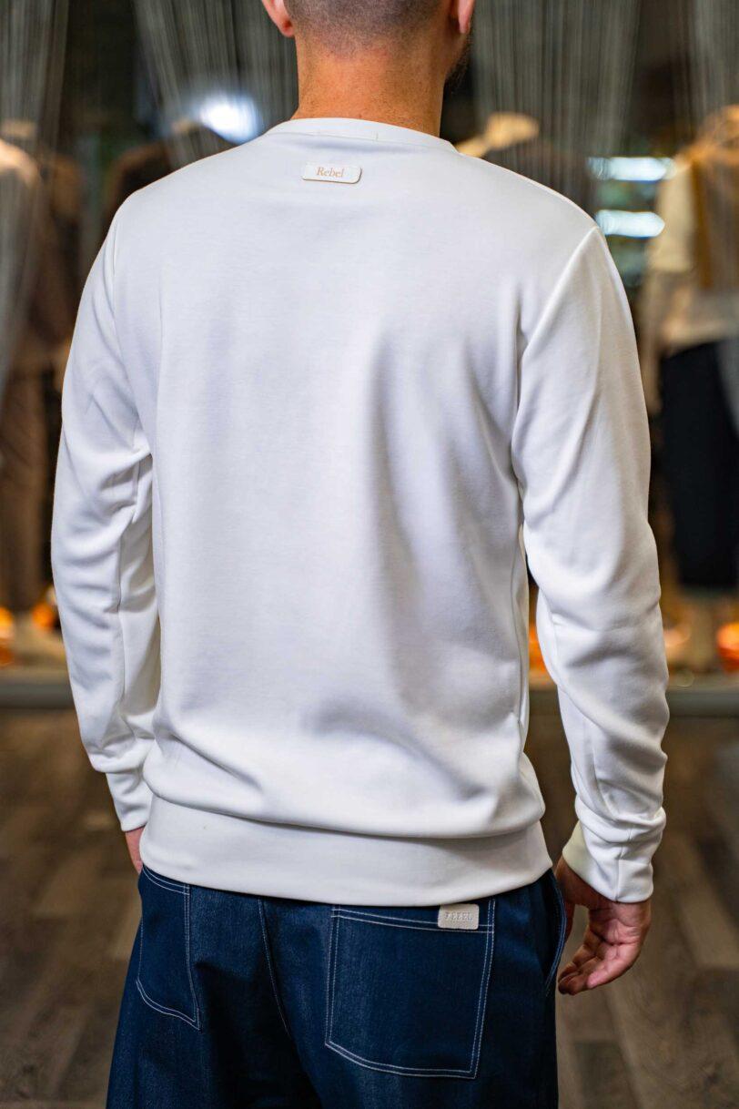 REBEL HOODIES-2625 WHITE - Image 3