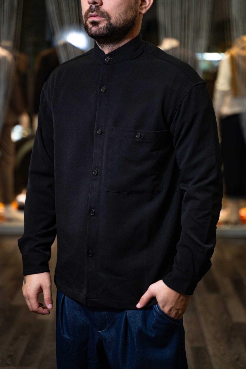 ROYAL DENIM SHIRT-NOVERIA-1005 BLACK