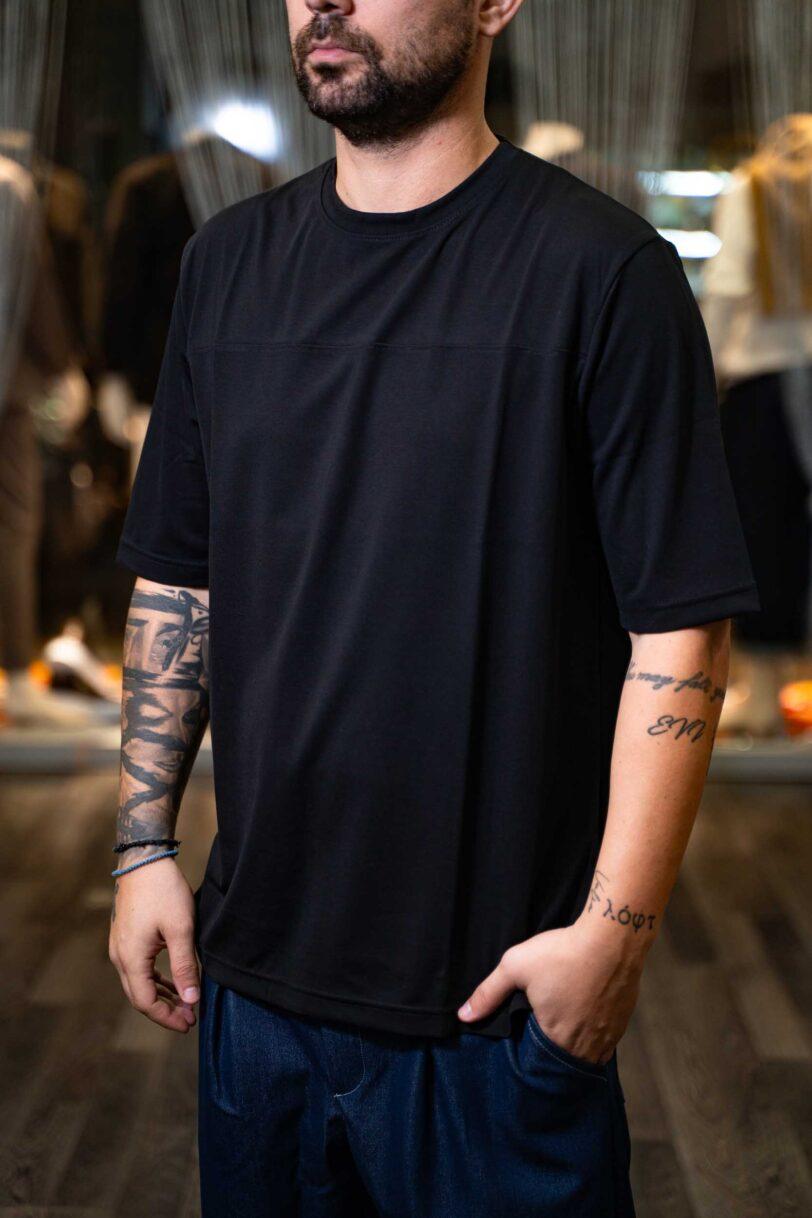 REBEL T-SHIRT-2609 BLACK