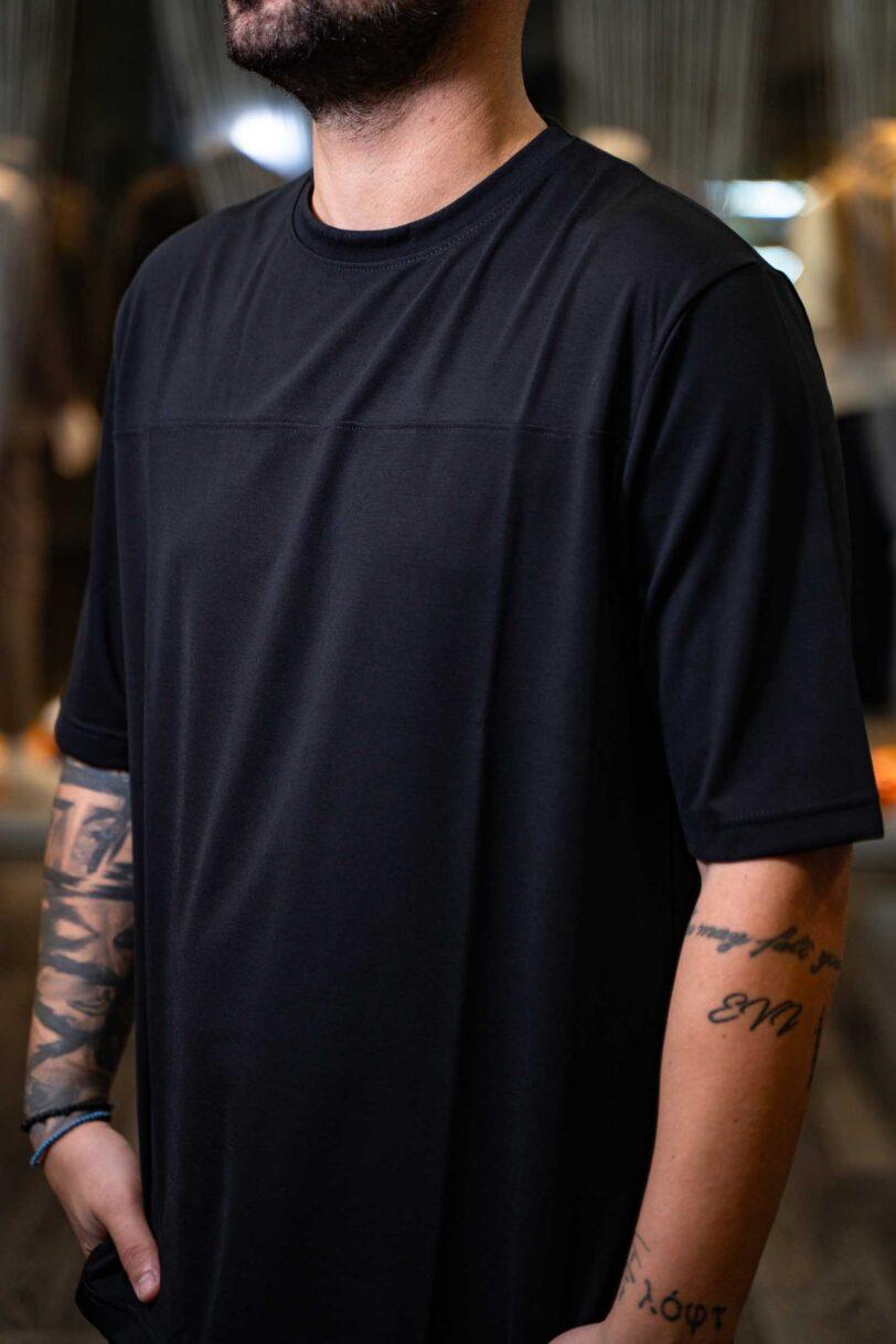 REBEL T-SHIRT-2609 BLACK - Image 2