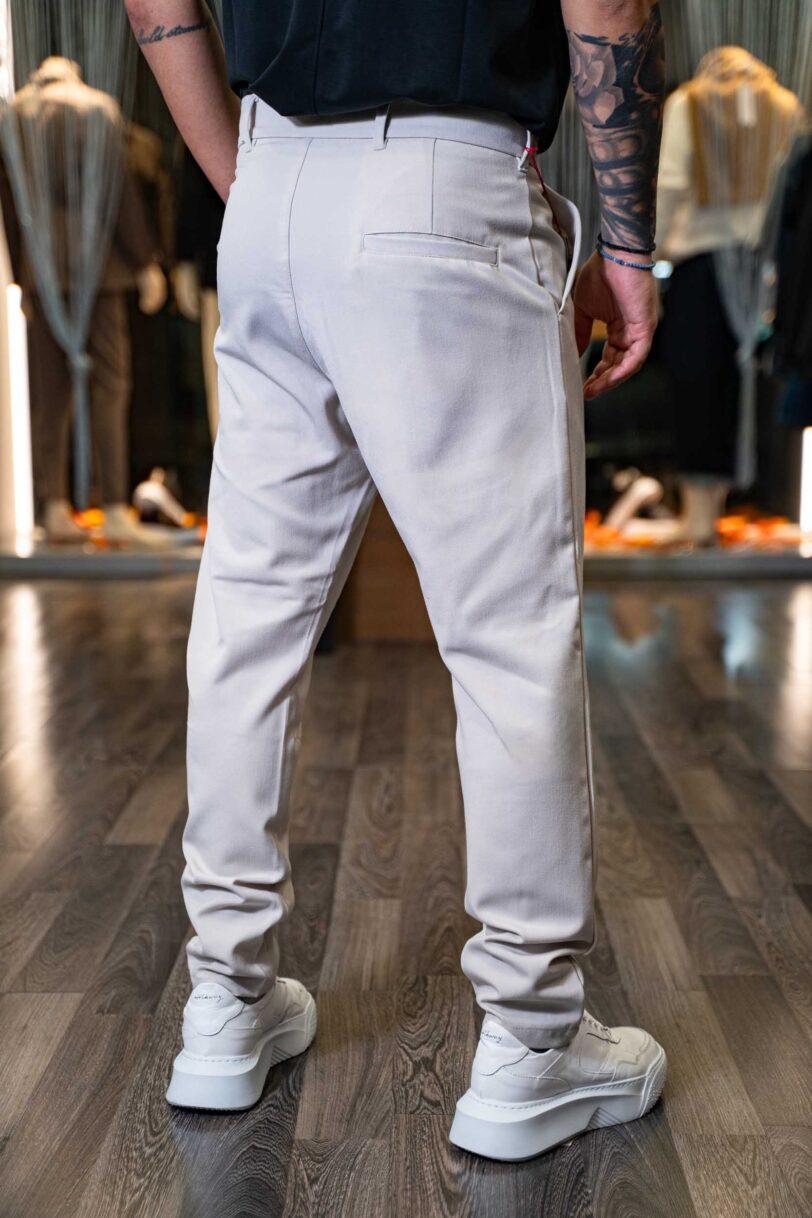 ROYAL DENIM PANTS-MAVARINO-1001 CREAM - Image 3