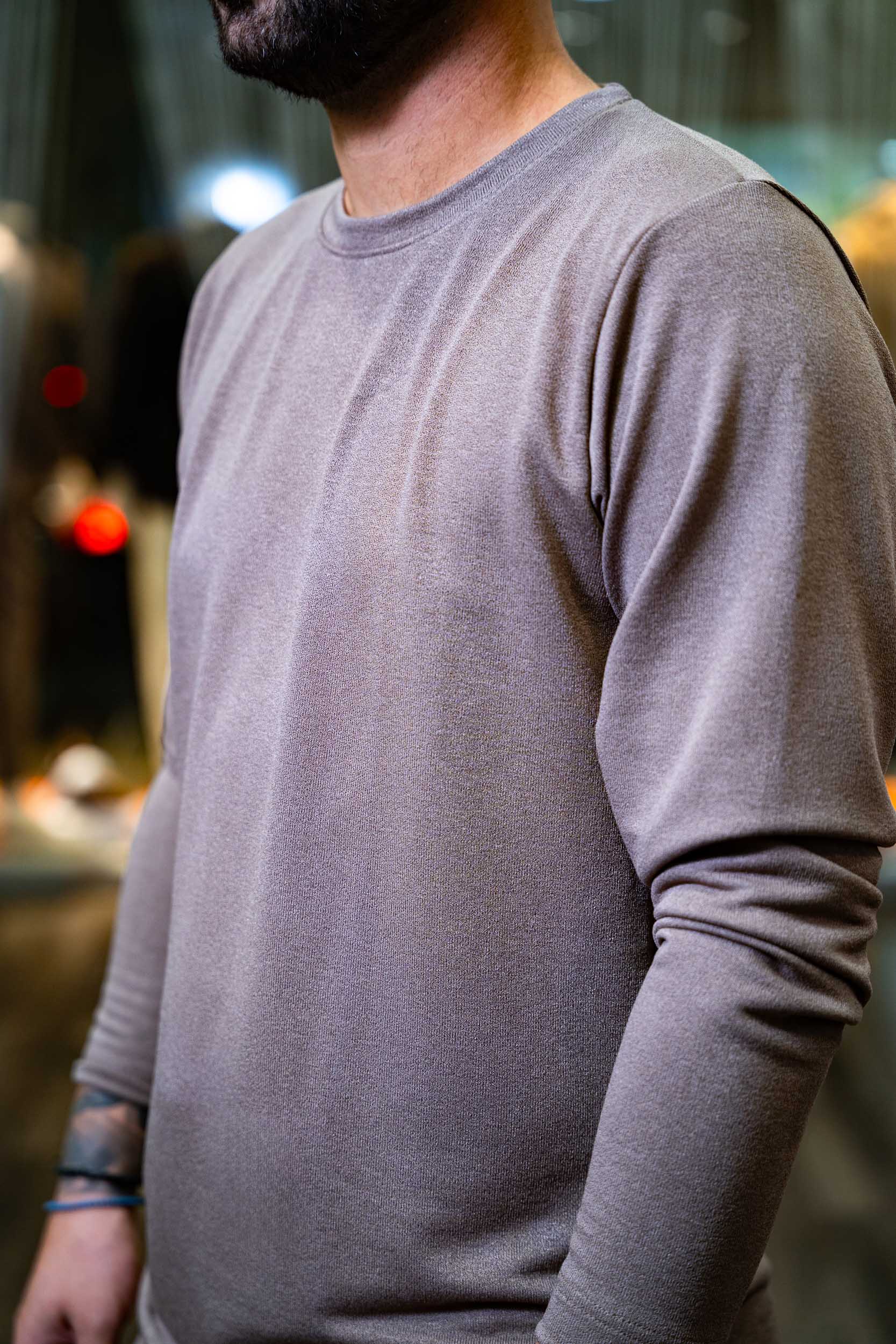 REBEL T-SHIRT-2619-TAUPE - Image 2