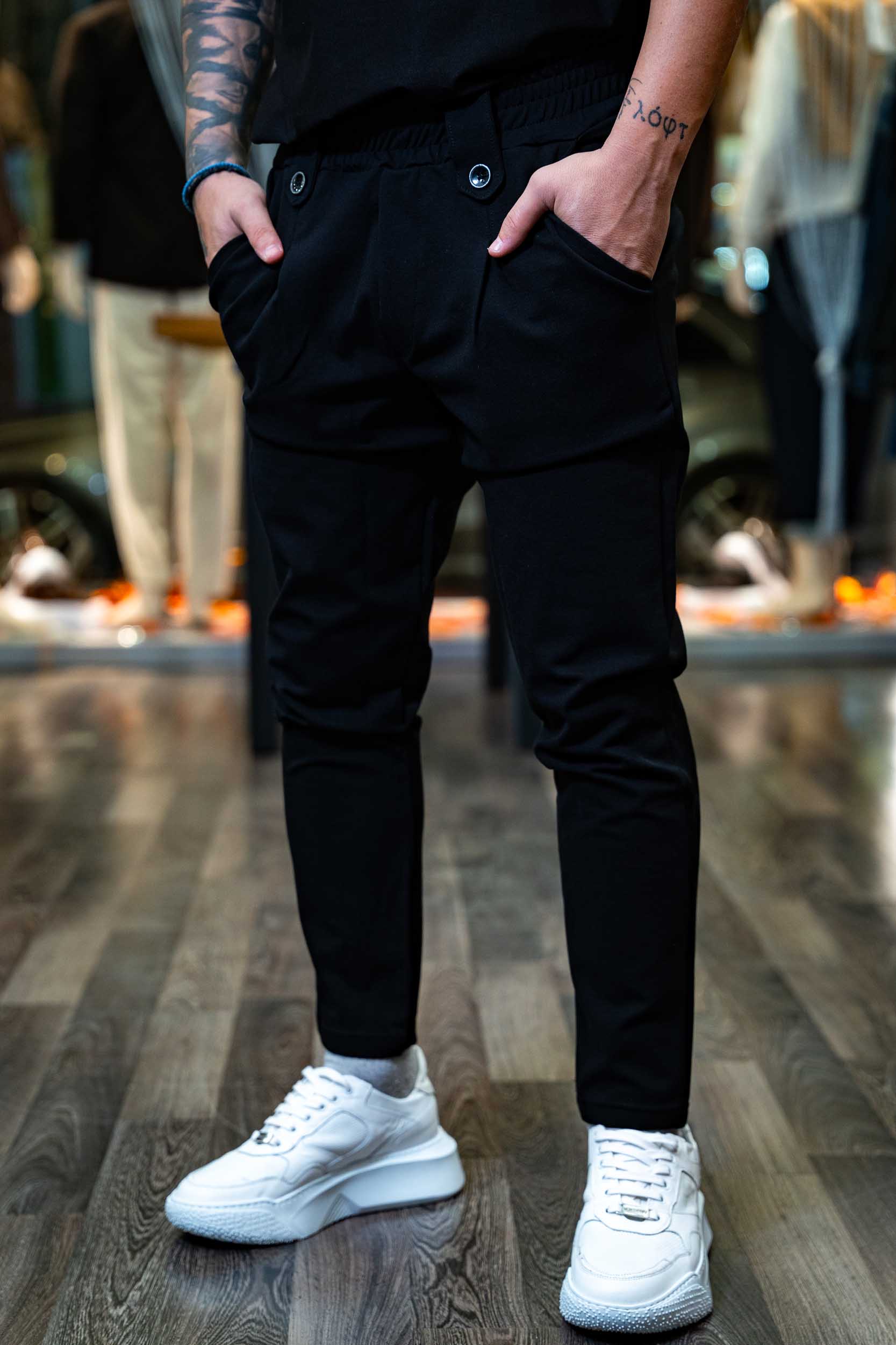 REBEL PANTS-2661 BLACK