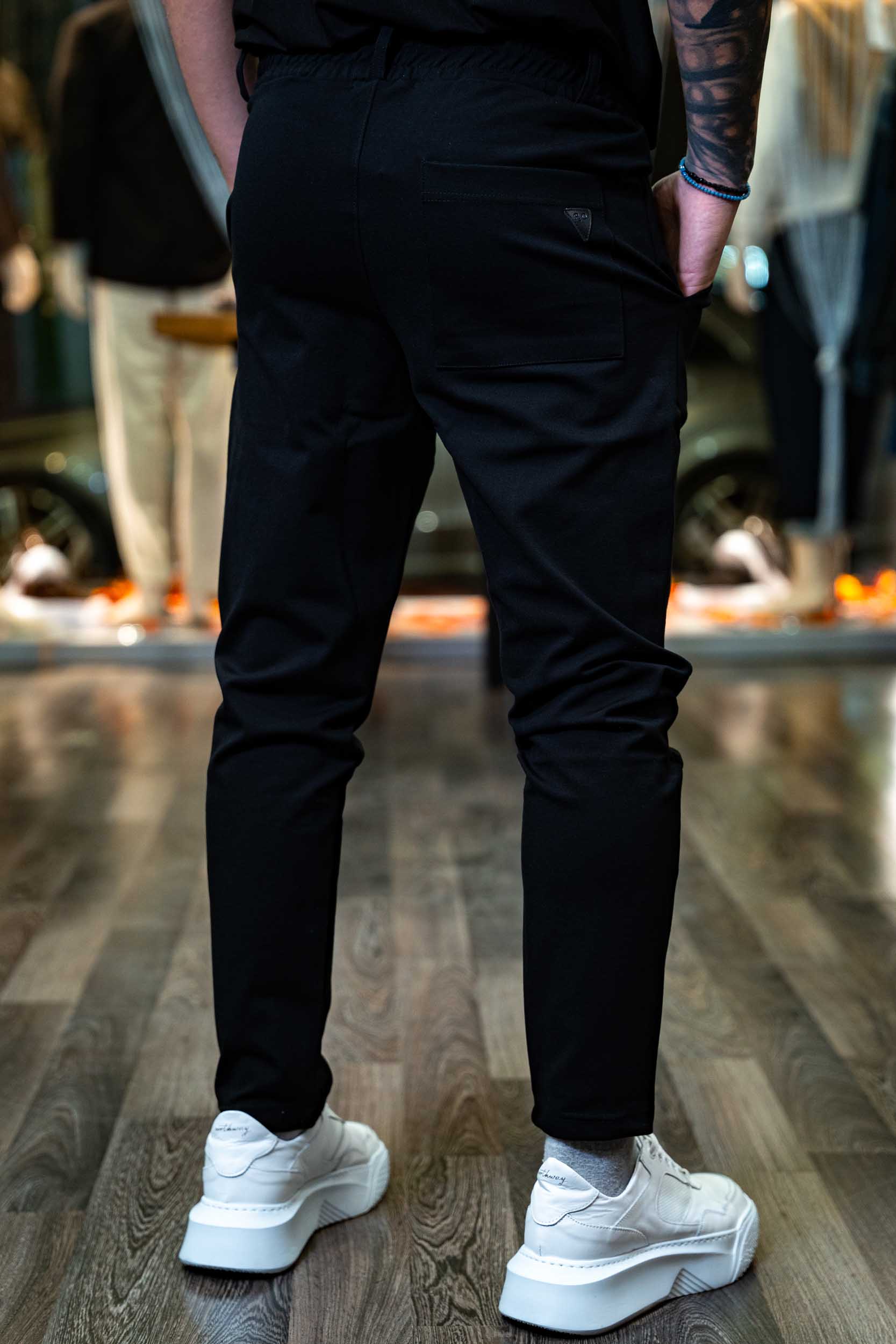 REBEL PANTS-2661 BLACK - Image 3