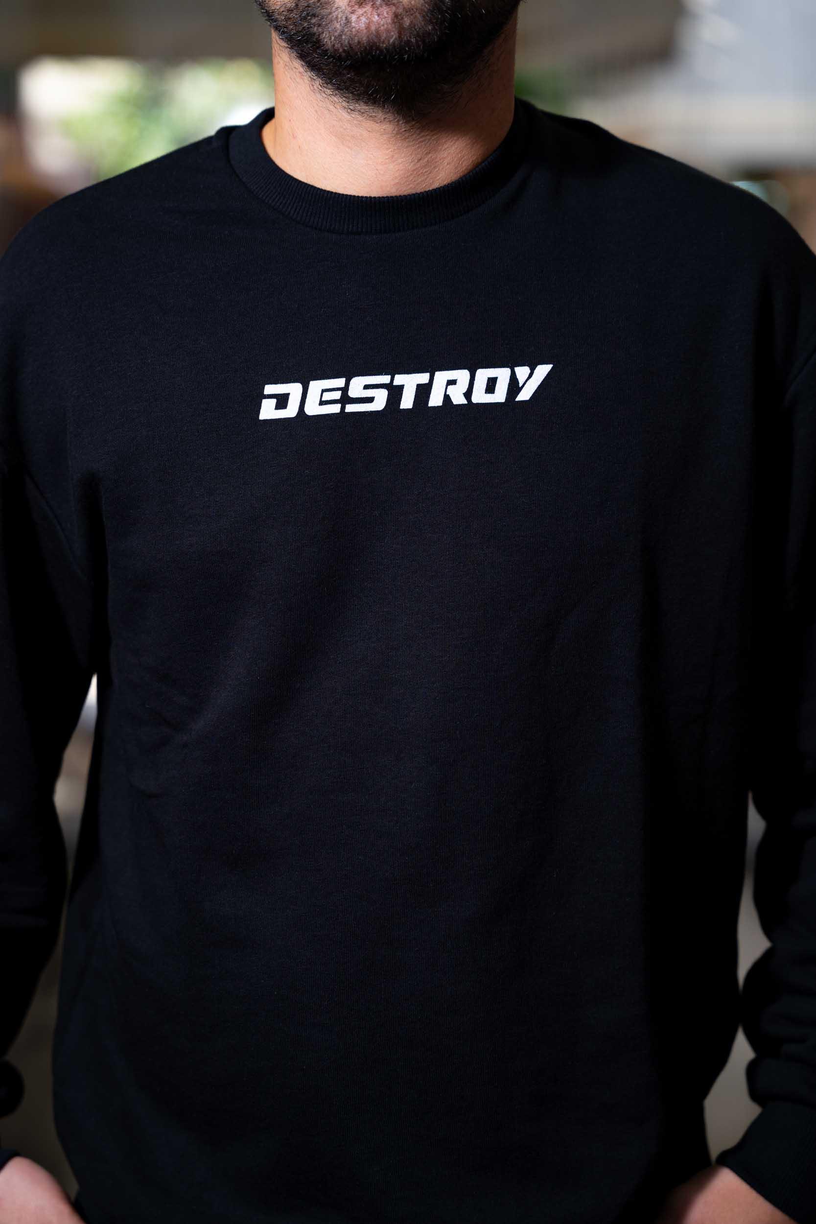 DESTROY HOODIES-JAXON BLACK - Image 3