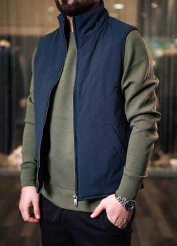 Ανδρικό Αμάνικο Casual friday 5158 Μαύρο