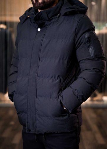 Ανδρικό Μπουφάν Black 4606002 Μαύρο