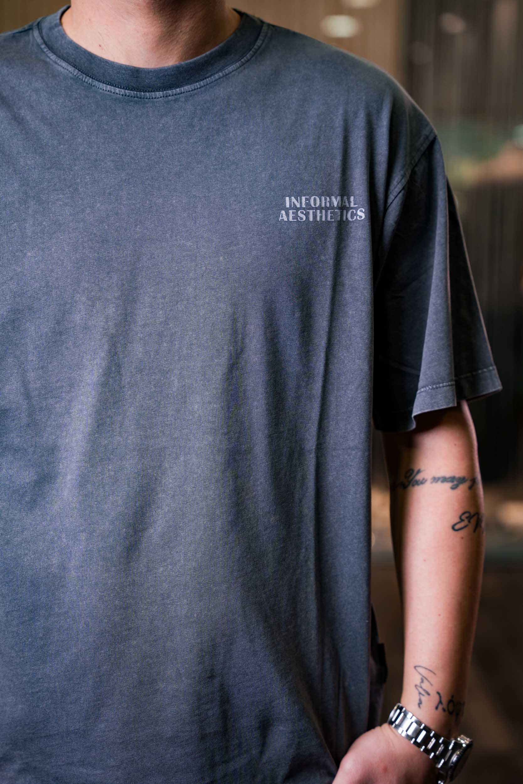 Ανδρικό T-shirt Casual friday 6085 γκρί - Image 2