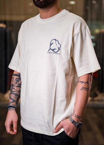 Ανδρικό T-shirt Casual friday 6086 Άσπρο