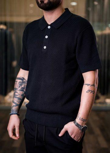 Ανδρικό T-shirt Casual friday 6172 Μαύρο