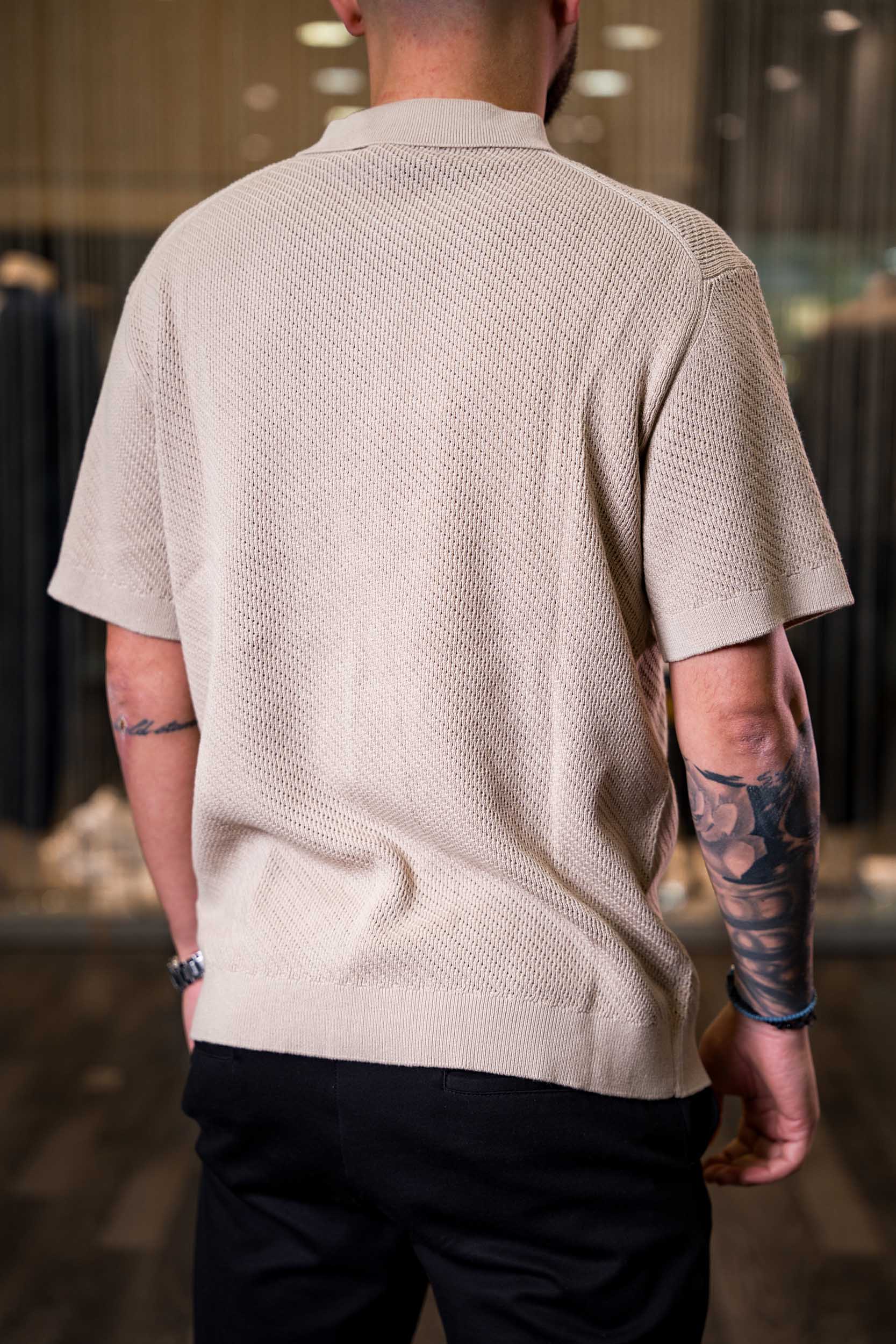 Ανδρικό T-shirt Casual friday 6172 Λαδί - Image 3