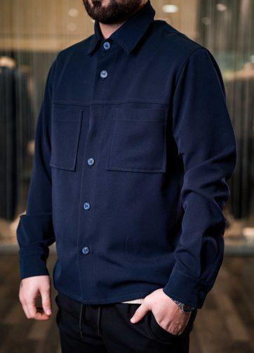 Ανδρικό Πουκάμισο Dezign 2613 Μπλέ
