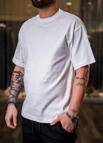 Ανδρικό T-shirt casual friday 6212 Άσπρο