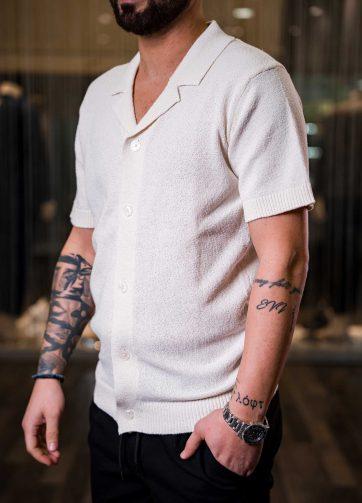 Ανδρικό Πουκάμισο Casual friday 6174 Μπέζ