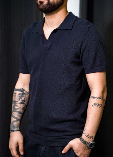 Ανδρικό t-shirt casual friday 5399 μαύρο