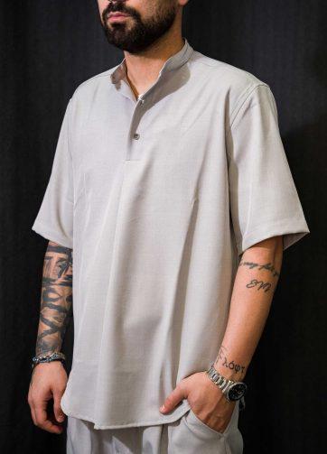 Ανδρικό t-shirt badze 1017 grey