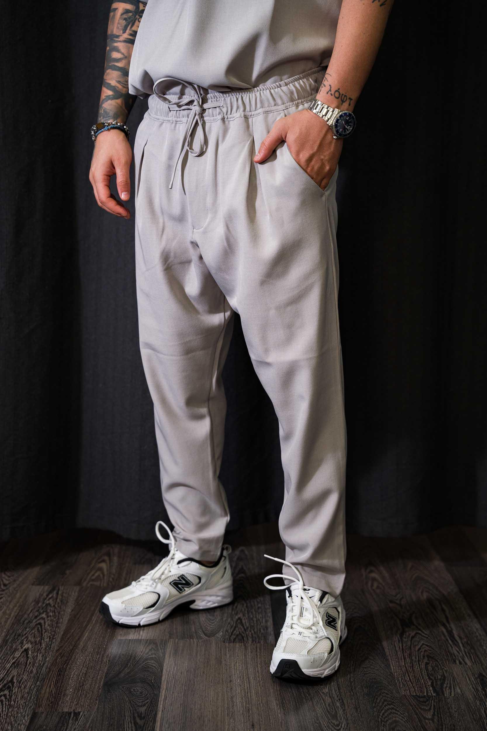 Ανδρικό παντελόνι badze 1011 grey